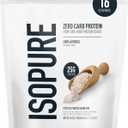 Isopure Zero Carb 100% Pure Whey Isolate Protein Powder, Gluten Free, with Vitamins, Unflavored, 25g Protein Per Serving, 1 Lb, 16 Servings , (EXP 12/30/27) 
