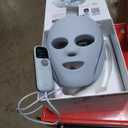 Shark CryoGlow LED Face Mask with Under-Eye Cooling, Anti-Ageing & Blemish Repair, Red & Blue LED, Infrared Light Therapy, USB-C, Remote Control, Storage Bag, Blue Frost, FW312