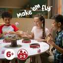 Pigs on Trampolines Board Games Family Game, Kids Games, Multi-Player, Board Games for Family Night, Preschool Toys, The Muddiest Pig Wins The Game, Hand-Eye-Coordination Game, Ages 6+