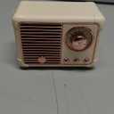 Baolira Retro Bluetooth Speaker, Portable Wireless Speaker with Crystal Clear Stereo Sound Rich Bass, Vintage Decor, Birthday Gifts for Women Teenage (Beige)