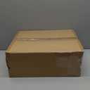 Pinkpum 5 Pack Folding Closet Organizers - Stackable Plastic Drawer Basket for Clothing, Shelf Storage Container for Closet, Wardrobe, Bedroom, Bathroom, Office (Black)