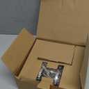 BESTTEN Keyed Same Exterior Door Knob and Single Cylinder Deadbolt Combo Set, Keyed Alike Entry Door Knobs with Lock and Keys for Entrance and Front Door, Satin Nickel