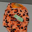 Kuoser Dog Recovery Suit for Dogs After Surgery, Professional Surgical Onesie for Female Male Dogs Spay Neuter, Soft Dog Surgery Suit Bodysuit for Abdominal Wounds Skin Disease (Large (Back: 16.1" - 20.1"; Weight: 23 - 48LB)), Orange Leopard