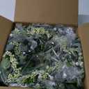 Door Wreath Green Eucalyptus for Front Door Wreaths Spring Summer Olive Wreath Artificial Leaves Mixed Berry Wreaths for All Season Home Farmhouse Porch Year Round Outdoor Wall Decorating,18-20 Inch