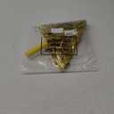 Foil Star Piata with Blindfold and Bat for Birthday Foldable Star Shape Piata with Stick Festive Fiesta Party Supplies Favors for Mexican Party (Gold)