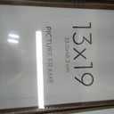 Wood stained picture frame x3, 13x19