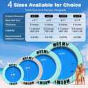 AWSUM Inflatable Water Hammock for Adults, Round Boat Float for Lake Ocean