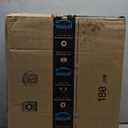 Qcen Juicer Machine, 800W Centrifugal Juicer Extractor with Wide Mouth 3 Feed Chute for Fruit Vegetable, Easy to Clean, Stainless Steel, BPA-free (Black)