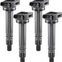 UF507 Ignition Coil Pack Compatible with Toyota & Lexus 2.5L 2.7L L4 Camry RAV4 4Runner Highlander Avalon Tundra Sienna GX460 LS460 IS250 IS350 LS460 2009 2010 2011 2012 2013 2014 2015, Set of 4