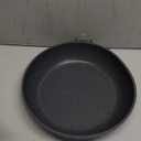 CAROTE Non Stick Frying Pan Skillet,12" Nonstick Fry Pan with Glass Lid, Egg Pan Omelet Pans, Granite Cookware Chef's Pan, PFOA Free (Classic Granite, 12-Inch)