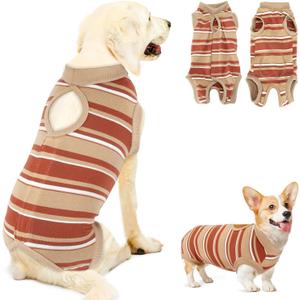 Dog Surgery Recovery Suit - Puppy Onesie for Cats after Surgery, Cone E collar Alternative for Female Male Dogs, Surgical Spay Recovery Suit for Abdominal Wound, XL