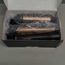 Lopeie 5 in 1 Wand Curling Iron Set, Hair Styling Tools with Thermal Brush and 4 Interchangeable Ceramic Barrels from 1/2 to 1 1/2 inch, Fast Heating, Dual Voltage Hair Curler, Gifts for Women (Rose Gold)