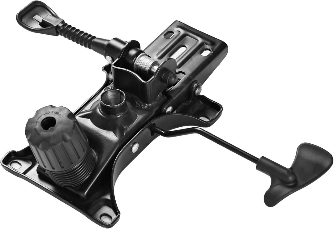 Heavy Duty with Adjustment Backrest Tilt Replacement Office Chair Swivel Tilt Control Seat Mechanism Gas Type (68 Hole)