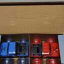 Monster Trucks Toys for Toddlers Boys: Light-up Wheels for Kids Age 2-4 Years Old,Toy Car for Kid Ages 3-5,Boy Cars to 3-6,Toy Truck for Toddler 1-3,Jam Birthday Gift for Children 1-3 (Blue and Red)