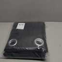 NICETOWN 100% Blackout Curtains for Bedroom, Room Darkening Plylux Black Curtains 84 Inch Long Thermal Insulated Grommet Window Drapes for Living Room, 52" W x 84" L, 2 Panels