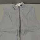 Coofandy Men's Size M Gray Casual Vest Lightweight Full-Zip Pockets