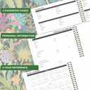 2026-2029 Monthly Planner - 3 Year Planner 2026-2029, Jul. 2026 - Jun. 2029, 9" x 11", 3 Year Calendar Planner 26-29, 36 Monthly Calendar with Tabs, Notes Pages, Inner Pocket - Tropical Plants