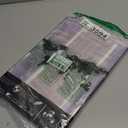 G JGOO Compatible with MacBook Air 13 Inch Case 2022 2021 2020 2019 2018 Release M1 A2337 A2179 A1932 Touch ID, Glitter Plastic Hard Shell Case + Keyboard Cover + Screen Protector, Sparkly Purple