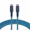 CellCandy For USB C To USB 10Ft Braided Charge Sync Cable