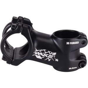 WAKE MTB Stem 31.8 17 Degree 70 90 110mm Bike Stem Mountain Bike Stem Short Handlebar Stem for Most Bicycle, Road Bike, MTB, BMX, Fixie Gear, Cycling (Aluminum Alloy, Lightweight, Black)