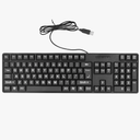 Large Print Keyboard, USB 104 Keys Oversized Big Letters Keyboard, for Elderly/Visually Impaired Low Vision Individuals/Students, for Laptops/Desktops