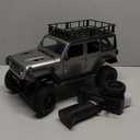 1/12 RC Crawler RTR, MN-128 Off-Road Truck, 4x4 RC Rock Crawler with 2.4G Remote Control RC Jeep Car Model for Adults Hobby Gifts (Gray)