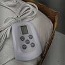 Heated Blanket Electric Blanket King 100"x90" Heating Blanket with Dual Control 10 Heat Levels & 10 Hours Auto-Off Overheat Protection Cozy Soft Flannel King Size Blanket Fast Heating Machine Washable (Linen)