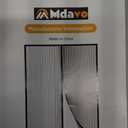 Magnetic Screen Door,Self Sealing Magnets, Easy Install Screen Doors with Magnets,Pet & Kid Friendly- Fits Doors up to 36 x 80 Inches White