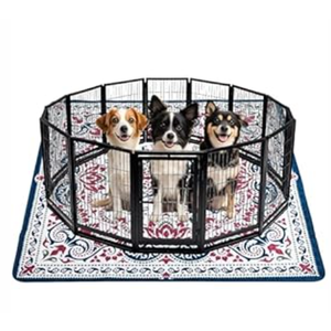 Mozin Washable Pee Pads for Dogs, 1 Pack Super Absorbent Reusable Puppy Pads Waterproof, Leak-Proof & Non-Slip Whelping Pad for Potty Training, Playpens, Crates, Floors, Beds, and Couches 72"x72"