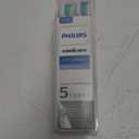 Philips Sonicare Genuine SimplyClean Replacement Toothbrush Heads, 5 Brush Heads, White, HX6015/03