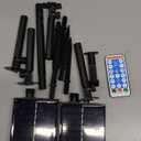 4 Pack Solar Fairy Lights 131Ft 400 LED Outdoor Twinkle Light with 8 Modes, Waterproof Silver Wire String Lights for Garden Patio Party Weding Decor (Warm White)