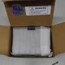 Key Lock Box with Light Up Dials, Sturdy Metal Body with Weatherproof Cover, Wall Mount Combination Lockbox for Keys, Easy Resettable Code, Spare Key Storage Box for Home Office Garage