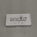 1200Mbps Dual Band 5GHz/2.4GHz WiFi Extender, WiFi Extender Signal Booster, 12880 Sq.Ft Coverage, 105-Device Support, Setup for Home & Outdoor Use