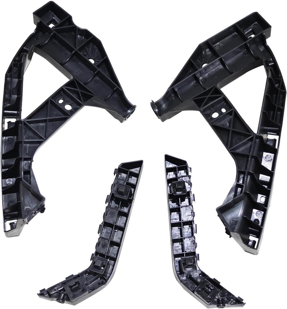 4 PC Front Headlight Bracket Compatible with 2016-2021 Honda Civic Sedan, Hold Mount Retainer OE 71140-TBA-A00 71190-TBA-A00 71193-TBA-A00 71198-TBA-A00