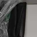 32x60Inch Black Fireplace Hearth Mat Fire Resistant,Large Half Round Fireproof Fireplace Mat Hearth Rug,Fire Pit Pad Fire Resistant Floor Covering Protector,Fireplace Flame-Resistant Pad