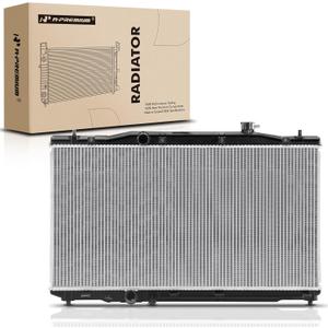 A-Premium Engine Coolant Radiator Assembly Compatible with Honda Accord 2018 2019 2020 2021 2022, 1.5L 2.0L, Turbocharged, Replace# 190106B2A01