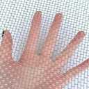 TIMESETL 2 Pack 304 Stainless Steel Woven Wire 5 Mesh, 11.75"x23.5"(30cmx60cm) Cabinets Wire Mesh Garden Guard Screen Metal Security Mesh Window Screen Mesh