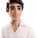 Mattel Disney Princess Toys, Prince Eric Posable Fashion Doll in Signature Outfit, Inspired by The Little Mermaid Movie