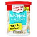 Duncan Hines Whipped Fluffy White Flavored Frosting, Perfect for Sugar Cookies, 14 oz. Pack of 8, Best By: 05 DEC 2025