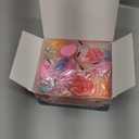 MGparty 32 Pack Valentine Mochi Squishies Toys with Gifts Cards Kawaii Mochi Valentines for Kids Stress Relief Fidget Toys Classroom Exchange Prizes School Party Favors for Girls Boys