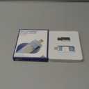 Apple MFi Certified 128GB Flash Drive for iPhone Thumb Drive Photo Stick, USB Memory Stick iPhone Flash Drive for Photos Videos, High Speed Jump Drive Compatible for iPhone/iPad/Android/PC (Blue)