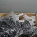 Pneumatic Swivel Rolling Saddle Chair with Wheels and Ergonomic Back Support for Hair Stylist, Dental Hygienist, Hygienic Clinic, Spa, Massage, Home, Office - 510 KOA (Black, Standard)