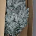 4FT Pre-lit Artificial Mini Christmas Tree, Small Xmas Trees with 100 Lights, 8 Mode Timer and Cloth Bag Base for Home, Office, 1 Pack