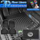 Corolla Floor Mats and Trunk Mat Compatible with Toyota Corolla Sedan 2020-2026 Accessories TPE All-Weather Protection Floor Mats and Trunk Mat Waterproof Durable Anti-Slip Odorless Full Coverage Set