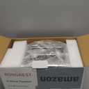 2 Slice Easy Touch Screen Toaster, Stainless Steel Toaster with Wide Slots, Even Toasting for Bagels & Bread, Reheat & Defrost, Removable Crumb Tray, Silver