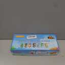 QuTZ Phonics Learning Toy for Preschool Kids – Talking Flash Cards with Sound Machine, Word Blending & Math Games – Educational Reading & Counting Activity Set 4-8, Blue