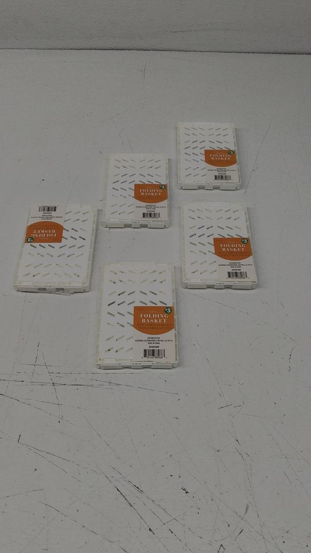 Folding Basket 5.9"x3.86"x2.36" 5Pack
