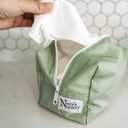 Nora's Nursery Reusable Baby Wipes, 100% Cotton Washcloths, Soft and Absorbent Towels for Newborn Bath and Face, Includes 20 Wipes with 1 Waterproof Pod for On-The-Go Moms, Ideal for Sensitive Skin