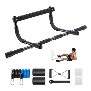 Ally Peaks Pull Up Bar for Doorway | Thickened Steel Max Limit 440 lbs Upper Body Fitness Workout Bar| Multi-Grip Strength for Doorway | Indoor Chin-Up Bar Fitness Trainer for Home Gym Portable