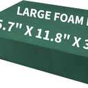 FLOFARE Floral Foam Base 15.7"L x 11.8"W x 3.1"H, Large Floral Foam Block for Fresh and Artificial Flower Arrangement Supplies for Arts, Crafts, Office Decor, Home Decor, Wedding Decor and Party